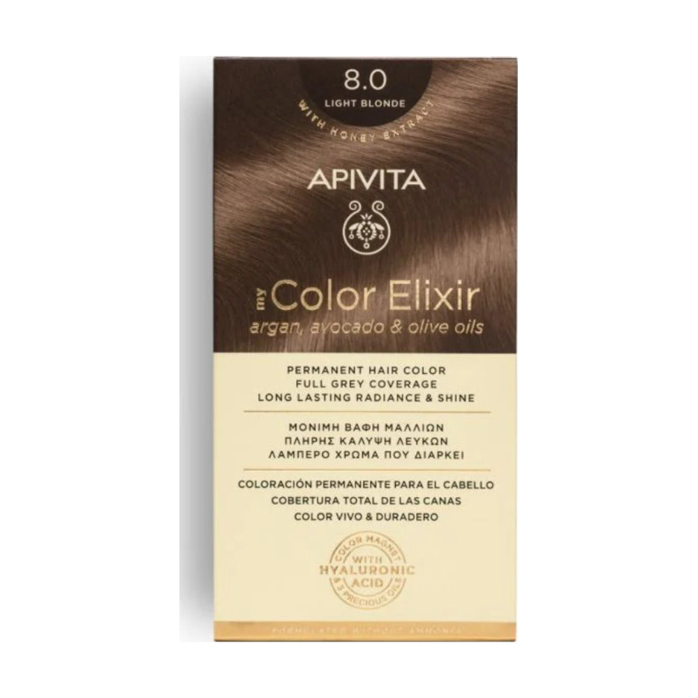 APIVITA MY COLOR ELIXIR COLOR RUBIO CLARO Nº 8.0