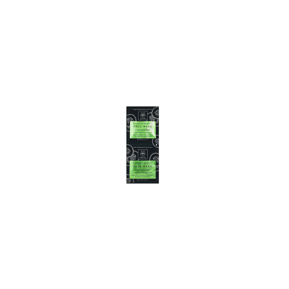 APIVITA MASCARILLA FACIAL EXPRESS BEAUTY CON PEPINO 2 SACHETS