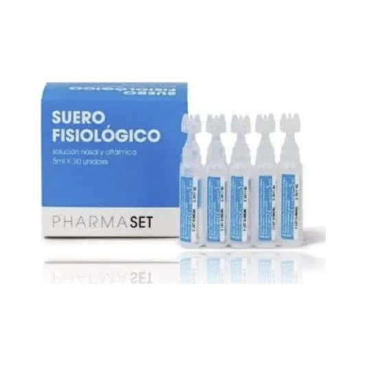 PHARMASET SUERO FISIOLOGICO MONODOSIS 5 ML 60 U