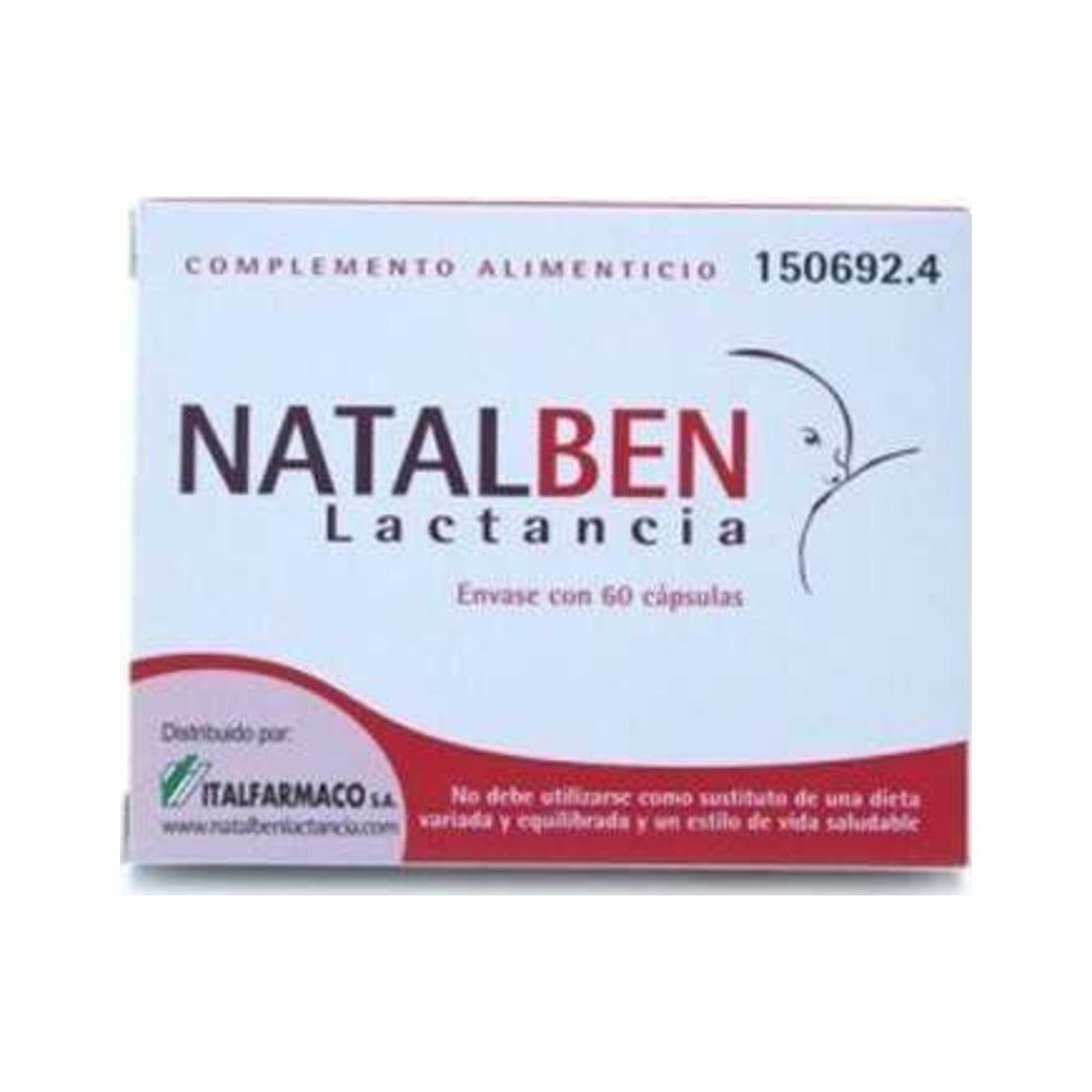 NATALBEN LACTANCIA  60 CAPSULAS