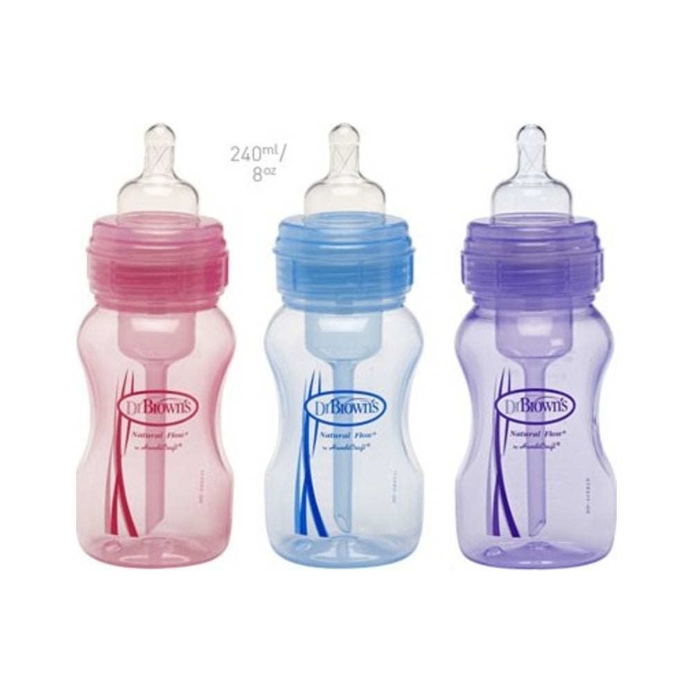 DR. BROWN`S OPTIONS+ BIBERON BOCA ANCHA  270 ML 3M+