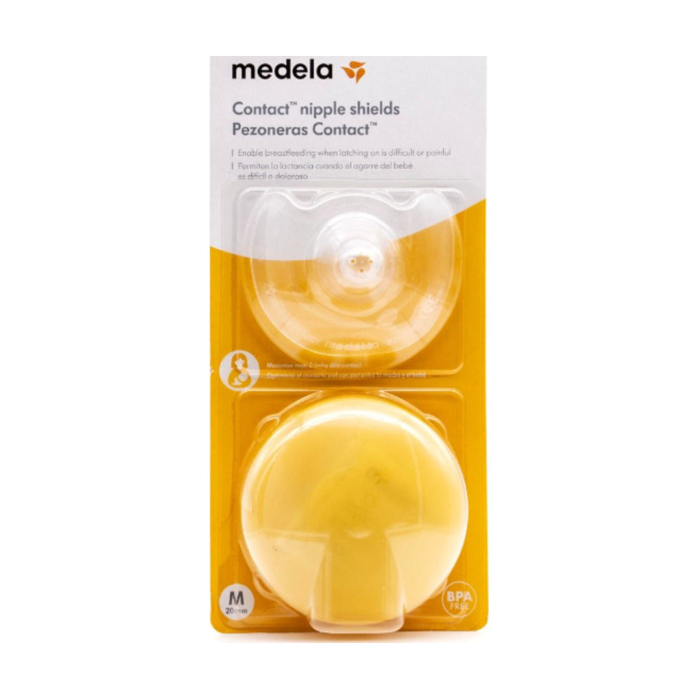 MEDELA PEZONERAS CONTACT T-M 20MM SILICONA 2U