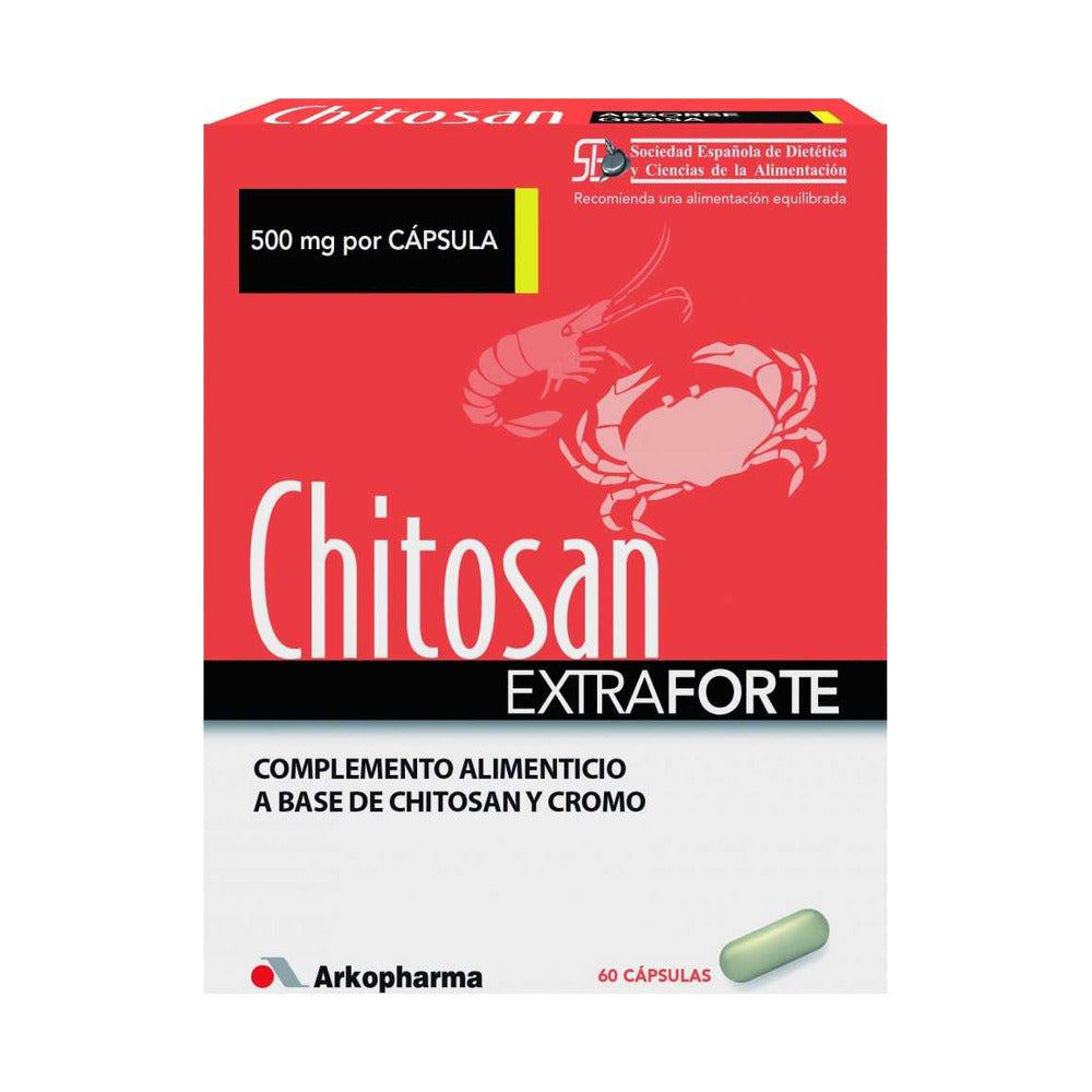 CHITOSAN EXTRA FORTE MED ARKODIET 500 MG 60 CAPSULAS
