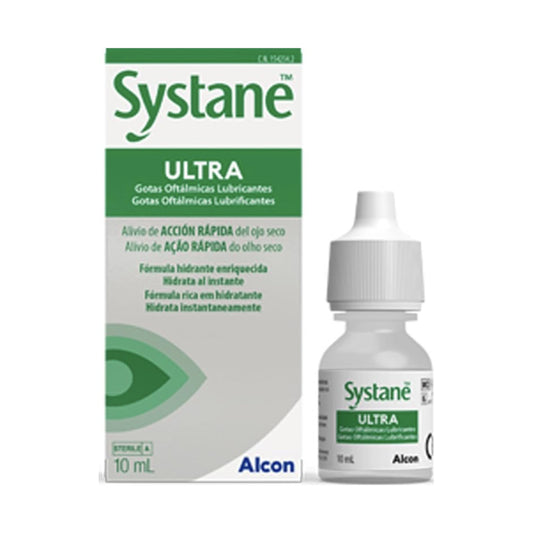 SYSTANE ULTRA GOTAS OFTALMICAS LUBRICANTES 10 ML