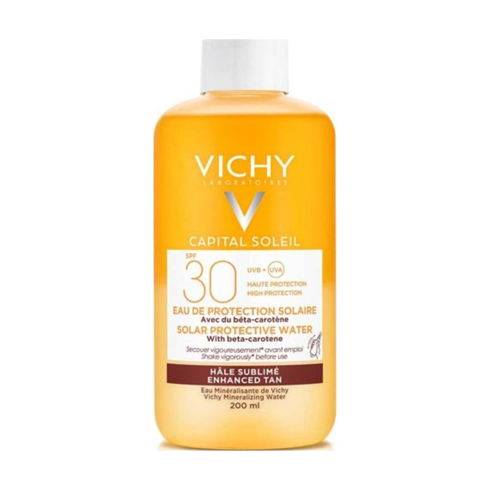 VICHY SOLAR AGUA PROTECTORA LUMINOSIDAD SPF50 200ML