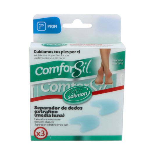 PRIM COMFORSIL SEPARADOR DE DEDOS EXTRAFINO MEDIA LUNA T-S CC206