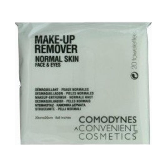 COMODYNES TOALLITAS DESMAQUILLANTES NORMAL SKIN 20 U.