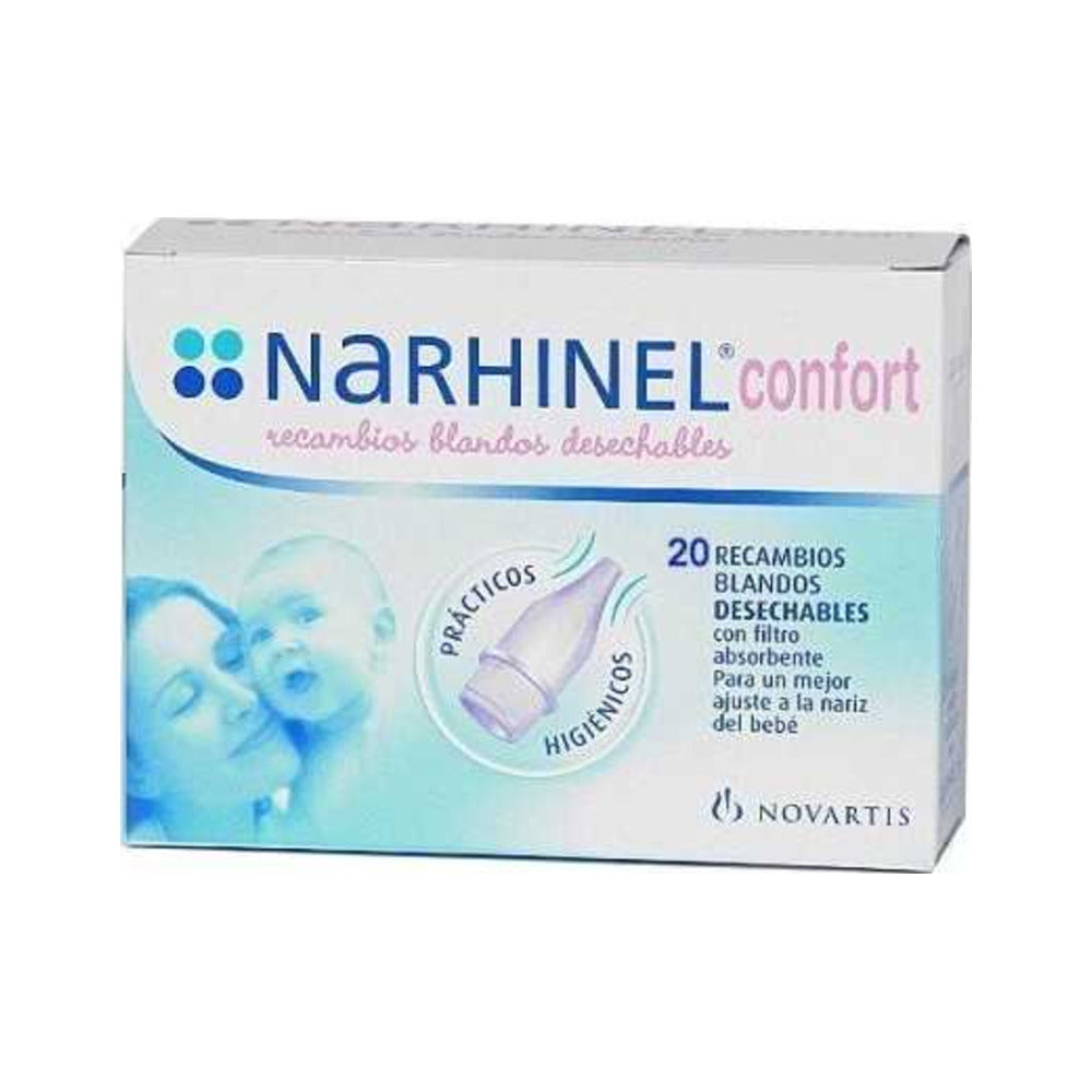 NARHINEL CONFORT ASPIRADOR RECAMBIO  20 BLANDO DESECHABLE