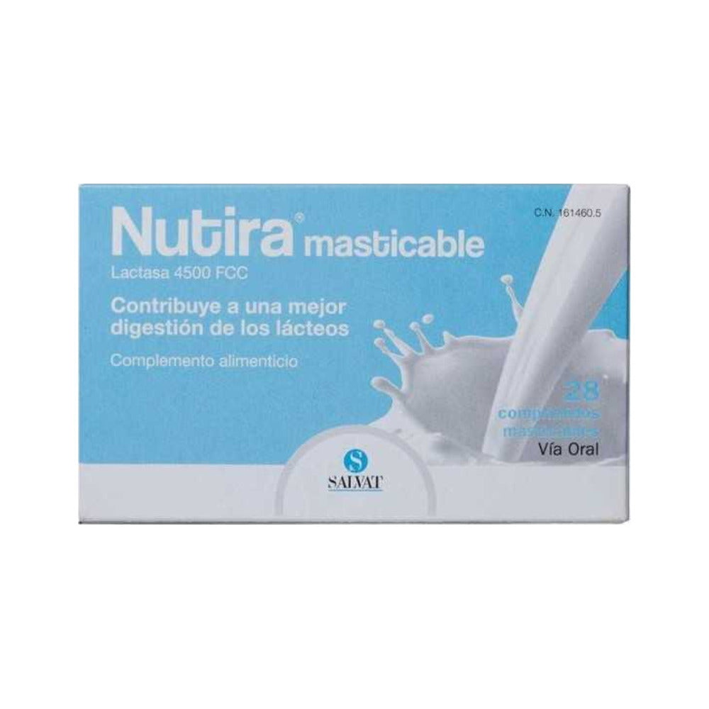 NUTIRA LACTASA 4500 FCC  28 COMPRIMIDOS MASTICABLES