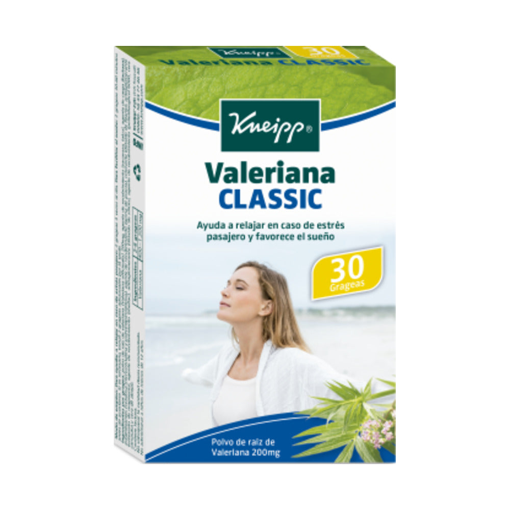 KNEIPP VALERIANA CLASSIC 30 GRAGEAS