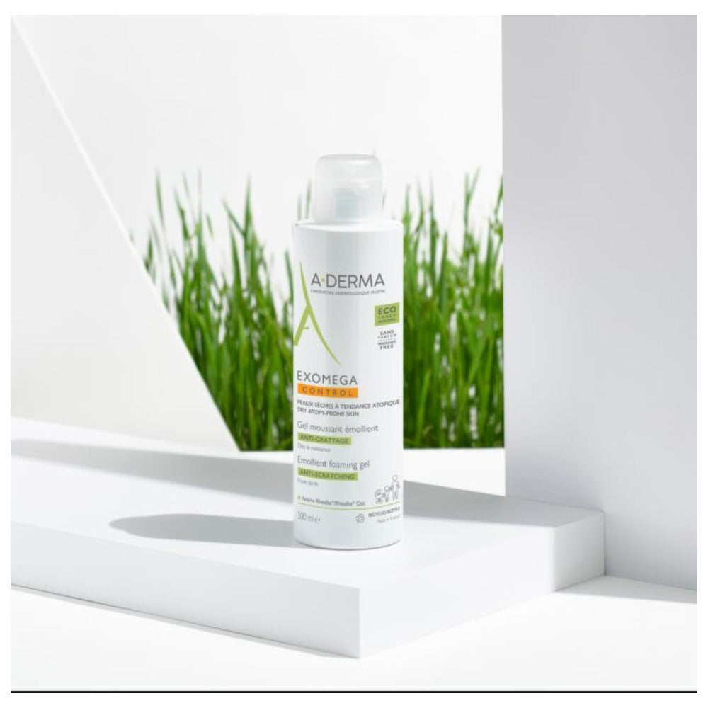 ADERMA EXOMEGA CONTROL GEL LIMPIADOR EMOLIENTE 500 ML