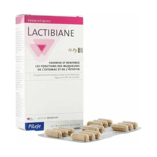 LACTIBIANE HPY  14 CAPSULAS BLANCAS + 28 CAPSULAS MARRONES