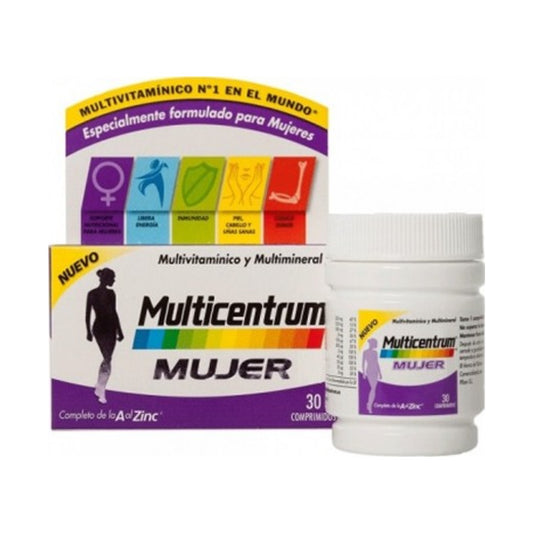 MULTICENTRUM MUJER  30 COMPRIMIDOS