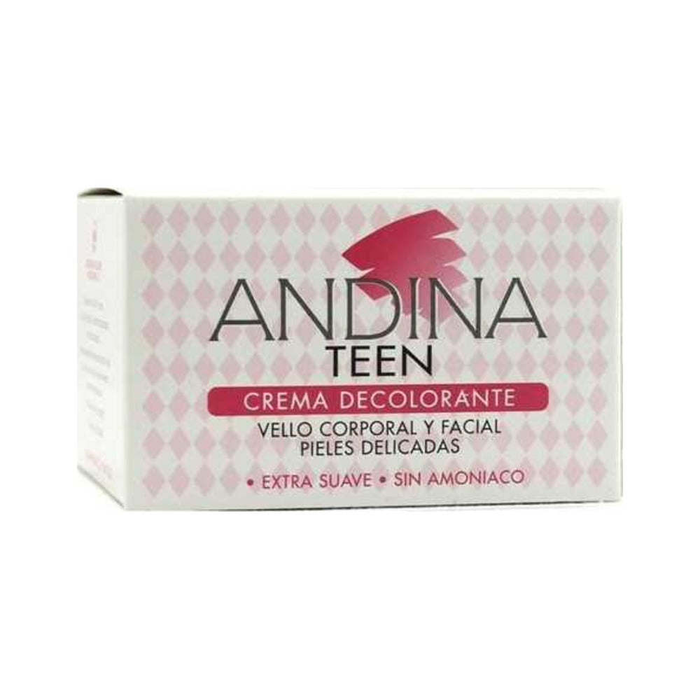 ANDINA TEEN O  CREMA DECOLORANTE 1 ENVASE 30 ML + POLVO 1 ENVASE 10 ML