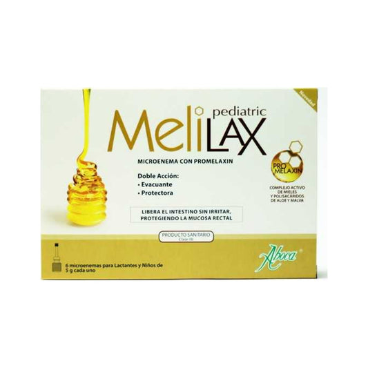 MELILAX PEDIATRIC MICROENEMAS  5 G 6 UNIDADES