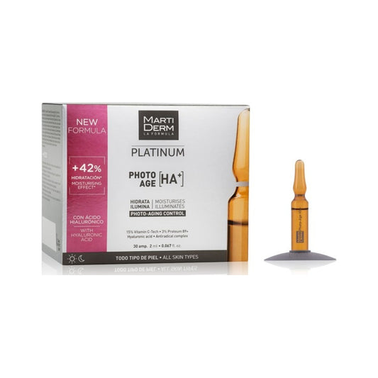 MARTIDERM PHOTO AGE HA+  30 AMPOLLAS 2 ML