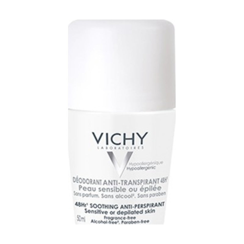 VICHY DESODORANTE ROLL-ON ANTI-TRANSPIRANTE 48H PIEL SENSIBLE