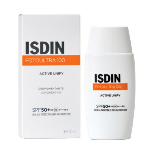 ISDIN SOLAR FOTO ULTRA 100 ACTIVE UNIFY SPF50+ 50 ML
