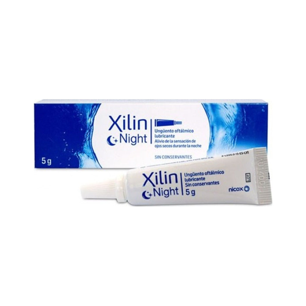 XILIN NIGHT MULTIDOSIS UNGUENTO OFTALMICO LUBRICANTE 1 TUBO 5 G