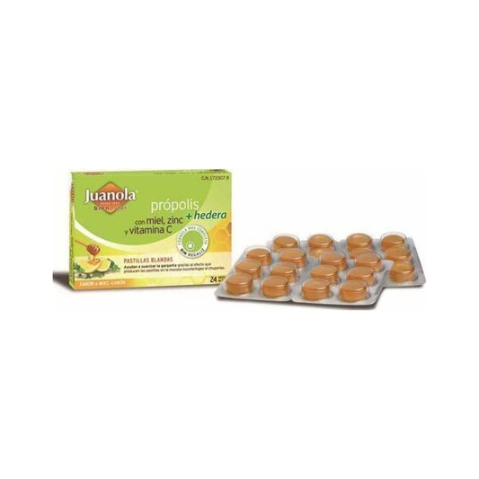 JUANOLA PROPOLIS BLANDA MIEL LIMON 48GR 12CJ