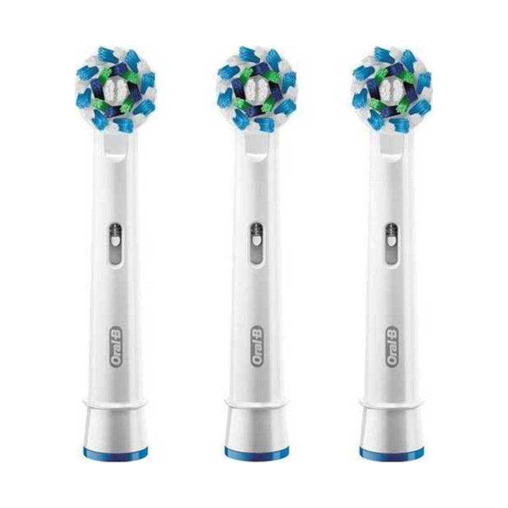 CEPILLO DENTAL ELECTRICO RECAMBIO ORAL-B CROSS ACTION EB50RB 3 CABEZALES