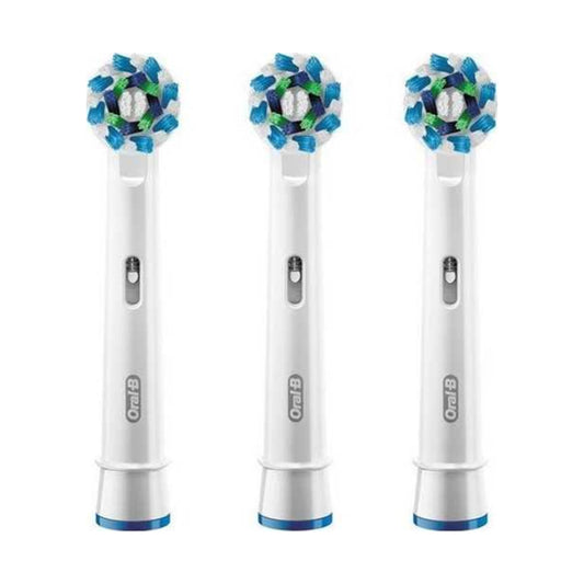 CEPILLO DENTAL ELECTRICO RECAMBIO ORAL-B CROSS ACTION EB50RB 3 CABEZALES