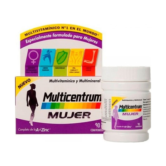 MULTICENTRUM MUJER  90 COMPRIMIDOS