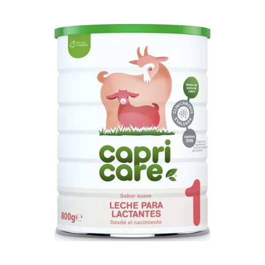 CAPRICARE 1 PREPARADO LACTANTES LECHE DE CABRA 1 ENVASE 800 G