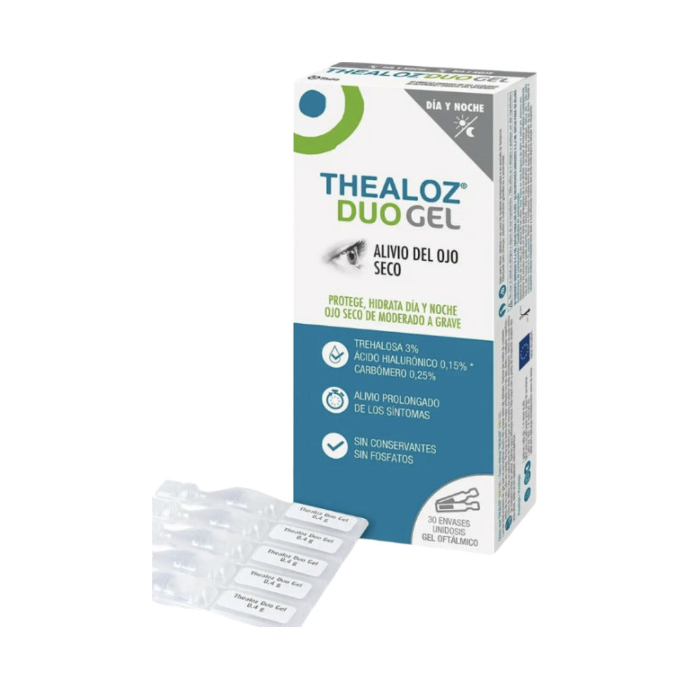 THEALOZ DUO GEL ESTERIL UNIDOSIS  0.4 ML 30 UNIDOSIS