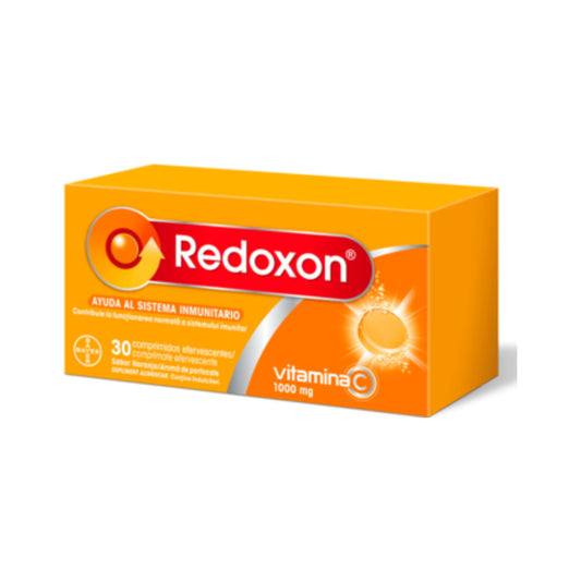 REDOXON VIT C  30 COMPRIMIDOS EFERVESCENTES SABOR NARANJA