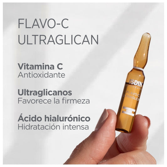 ISDINCEUTICS FLAVO-C ULTRAGLICAN  30 AMPOLLAS 2 ML