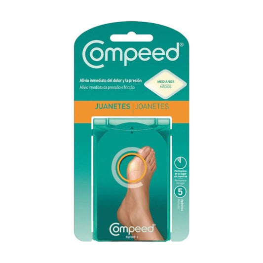 COMPEED PROTECTOR JUANETES HIDROCOLOIDE PROTECTOR ADHESIVO 5 U