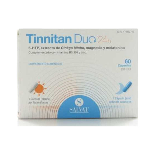 TINNITAN DUO 24 H  30 CAPSULAS +30 CAPSULAS