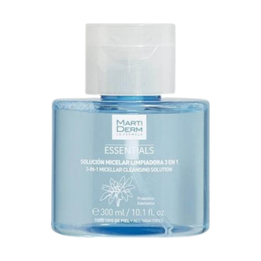 MARTIDERM SOLUCION MICELAR LIMPIADORA 3 EN 1 300 ML