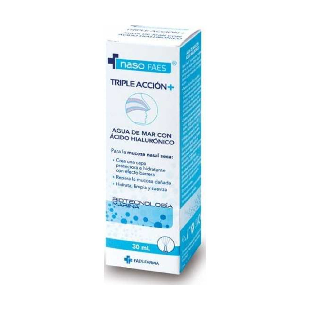 NASO FAES TRIPLE ACCION+ LIMPIEZA NASAL  30 ML