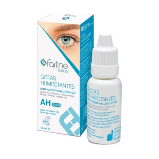 FARLINE OPTICA GOTAS HUMECTANTES AH 0.2% GOTAS OFTALMICAS ESTERILES 15 ML