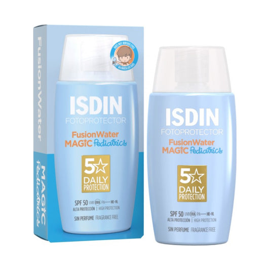 ISDIN SOLAR PEDIATRICS FUSION WATER MAGIC SPF 50+ 50ML