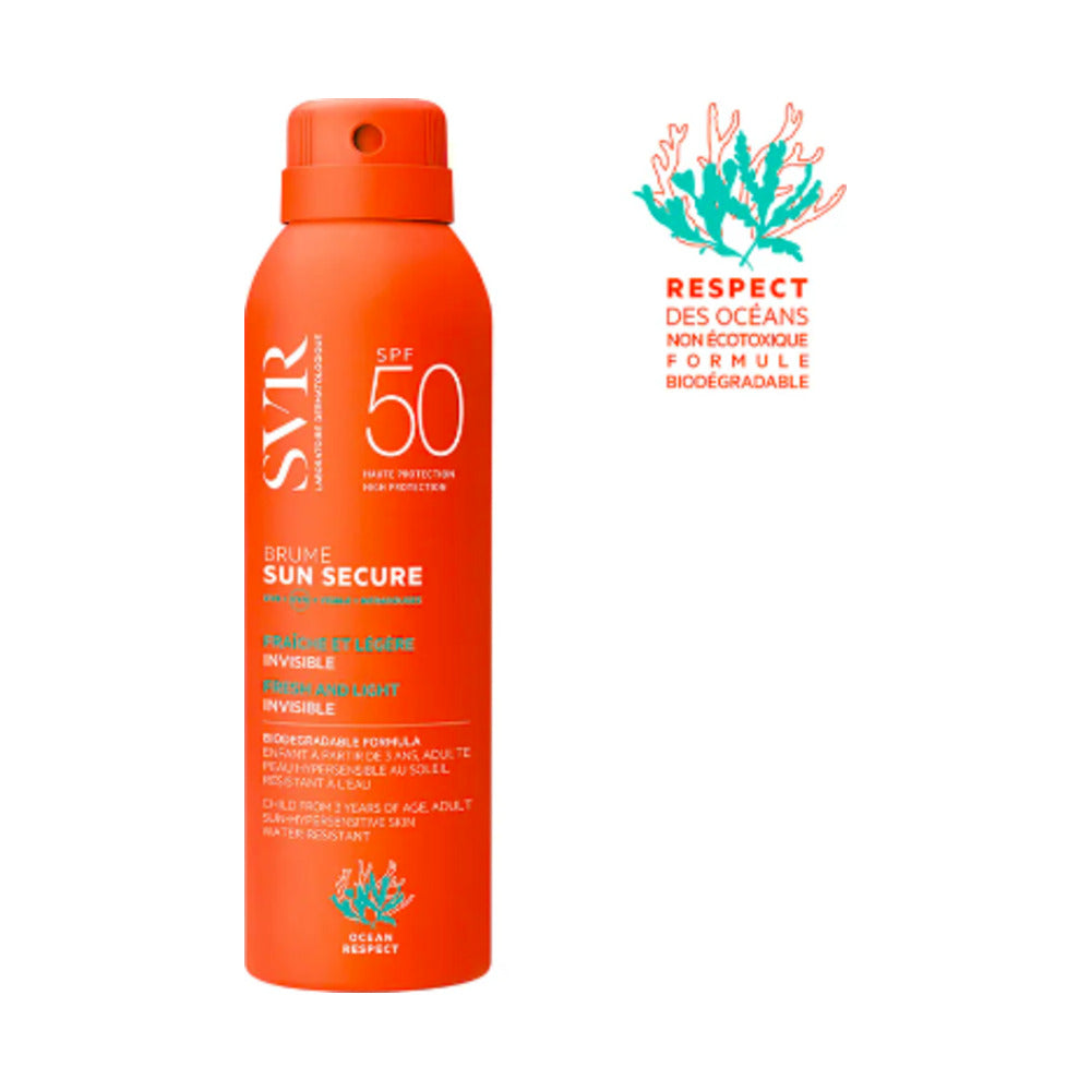 SVR SOLAR SUN SECURE BRUME INVISIBLE SPF 50+ 200 ML