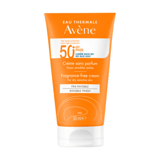 AVENE SOLAR SPF50+ CREMA SIN PERFUME 50ML