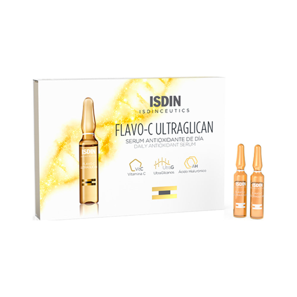 ISDINCEUTICS FLAVO-C ULTRAGLICAN  10 AMPOLLAS 2 ML