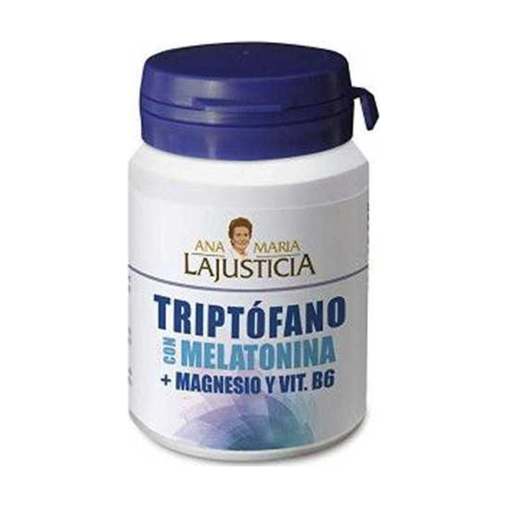 TRIPTOFANO CON MELATONINA + MAGNESIO Y VIT B6 ANA MARIA LAJUSTICIA 60 COMPRIMIDOS