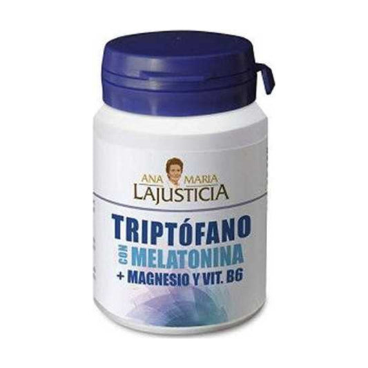 TRIPTOFANO CON MELATONINA + MAGNESIO Y VIT B6 ANA MARIA LAJUSTICIA 60 COMPRIMIDOS