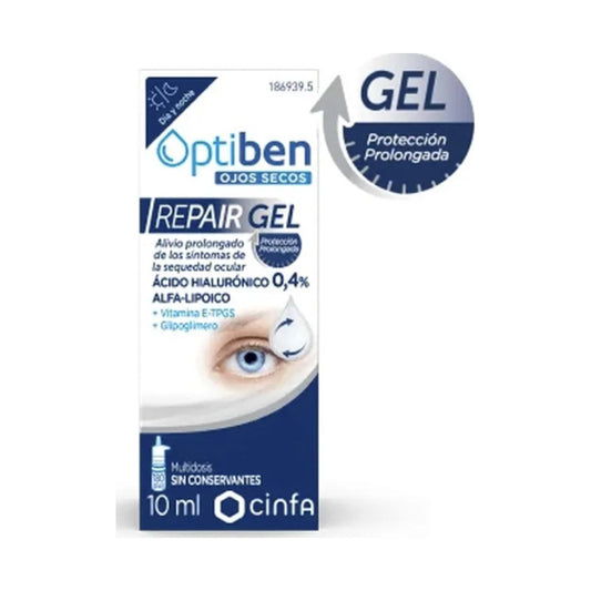 OPTIBEN OJOS SECOS REPAIR  FRASCO 10 ML