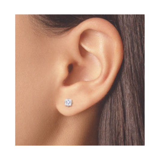 INVERNESS PENDIENTE ACERO INOXIDABLE  112C SOLITARIO SQUARE 3 MM