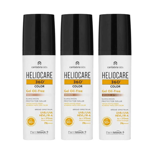 HELIOCARE 360º GEL OIL-FREE SPF50+ COLOR BEIGE 50ML