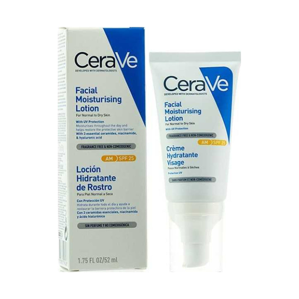 CERAVE LOCION HIDRATANTE DE ROSTRO SPF 25  52 ML