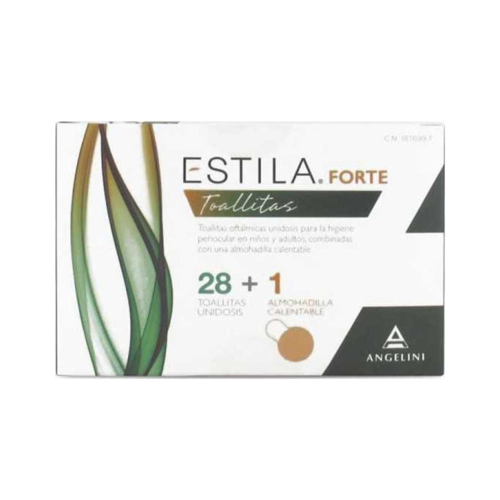 ESTILA FORTE TOALLITAS  28 TOALLITAS + ALMOHADILLA
