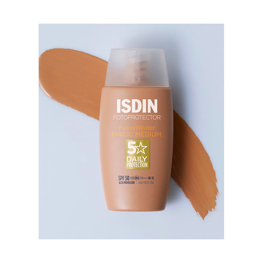 ISDIN SOLAR FUSION WATER MAGIC COLOR MEDIUM SPF50+ 50ML