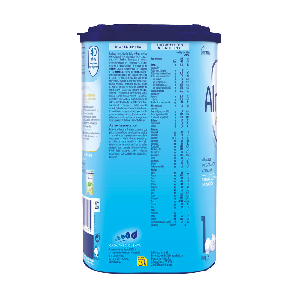 ALMIRON ADVANCE 1 LECHE 800 G