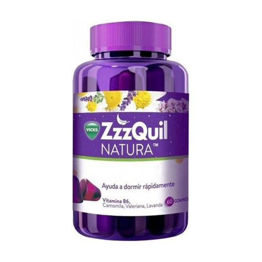 ZZZQUIL NATURA  60 GOMINOLAS